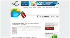 Desktop Screenshot of freeexceldashboards.com